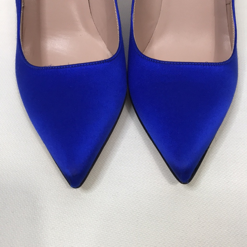 NWOT SJP BY SARAH JESSICA PARKER Lucille Satin Bow heels - Picture 6 of 12